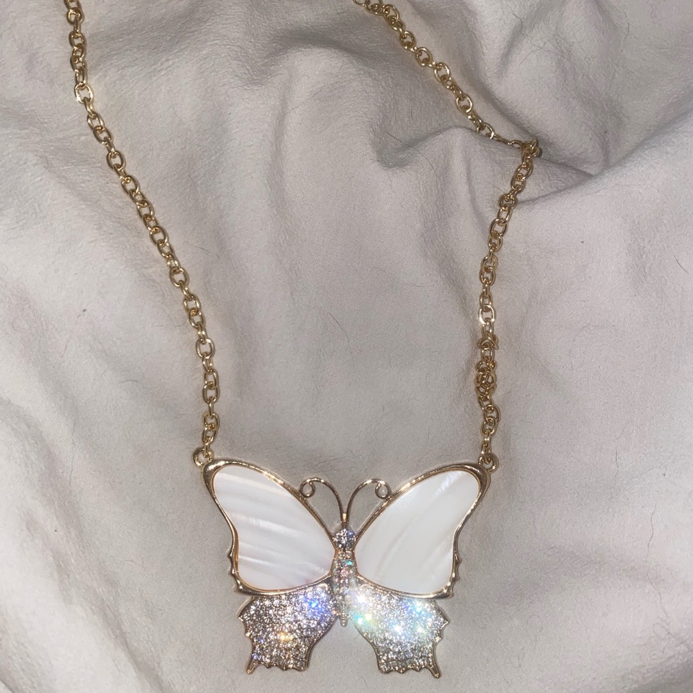 Gold Butterfly necklace